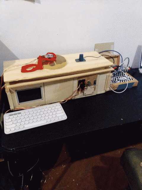 Testing out the prototype